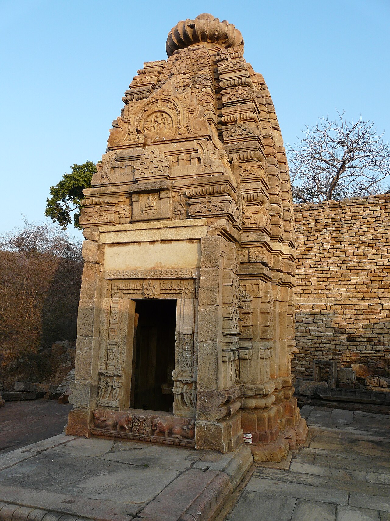 काली पहाड़ी वन देवी मंदिर एवं शिव अवशेष, करेरा